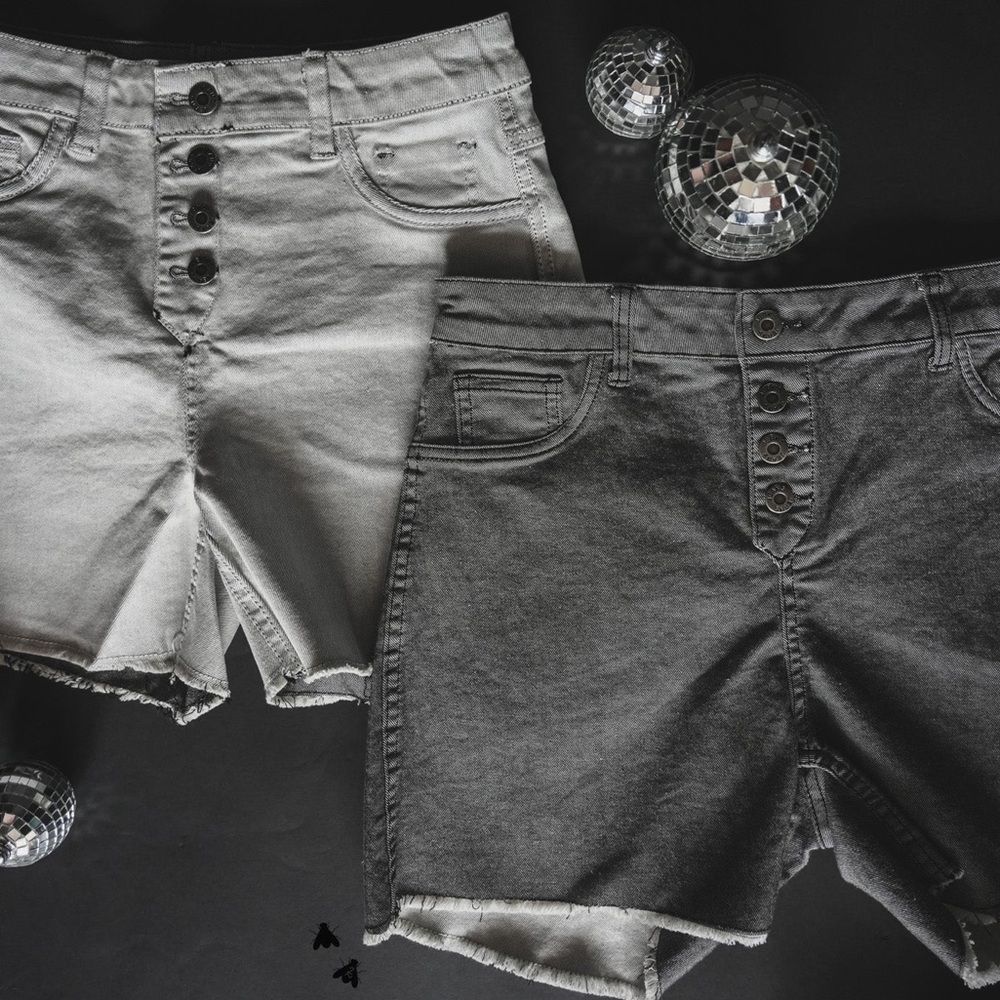 Swap It Out Reversible Denim Shorts